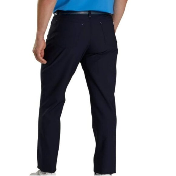 FootJoy Men's 5-Pocket Navy Pants Athletic Fit sz 34 x 31 - Picture 2 of 9